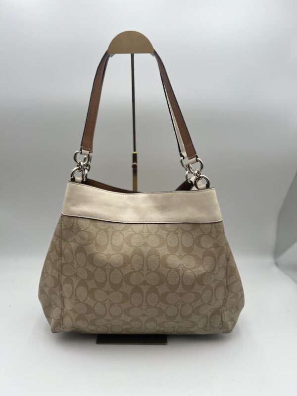 Coach Shoulder Bag Tote Signature Canvas - Image 5