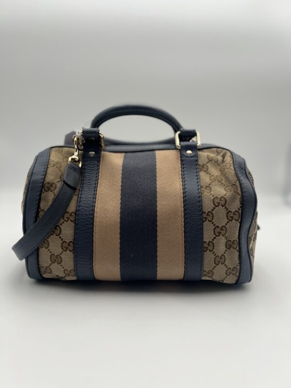 Gucci GG Logo Stripe Blue - Image 4