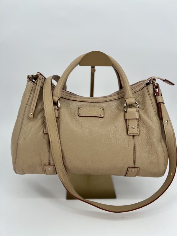 Kate Spade Peach Leather Shoulder Bag