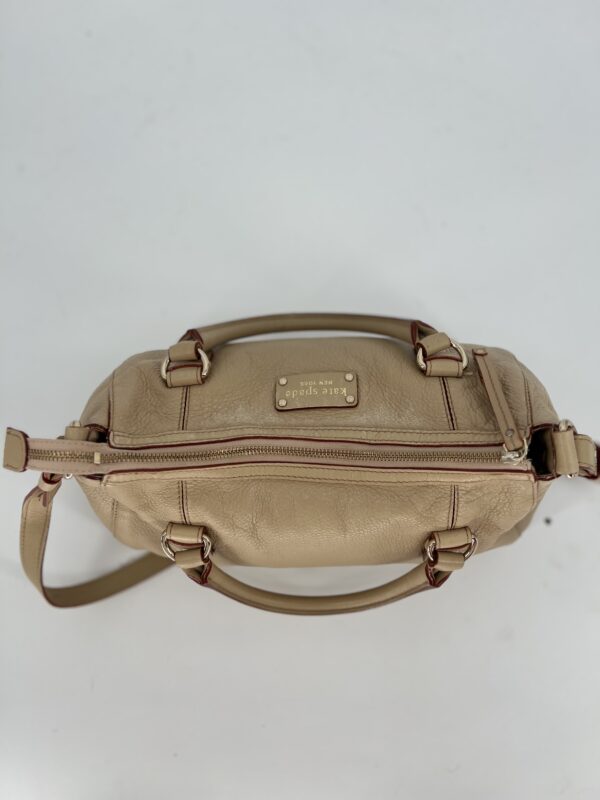 Kate Spade Peach Leather Shoulder Bag - Image 7