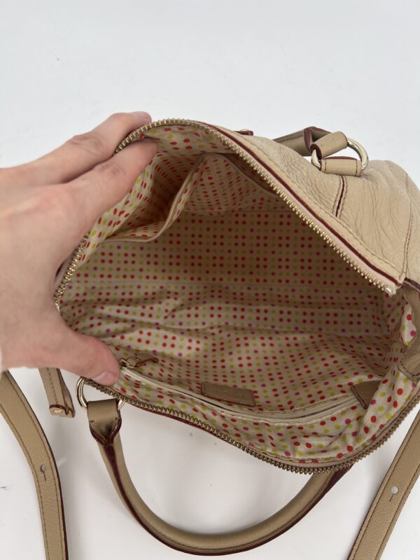Kate Spade Peach Leather Shoulder Bag - Image 8