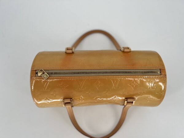 Louis Vuitton Vernis Barrel Bag - Yellow - Image 8