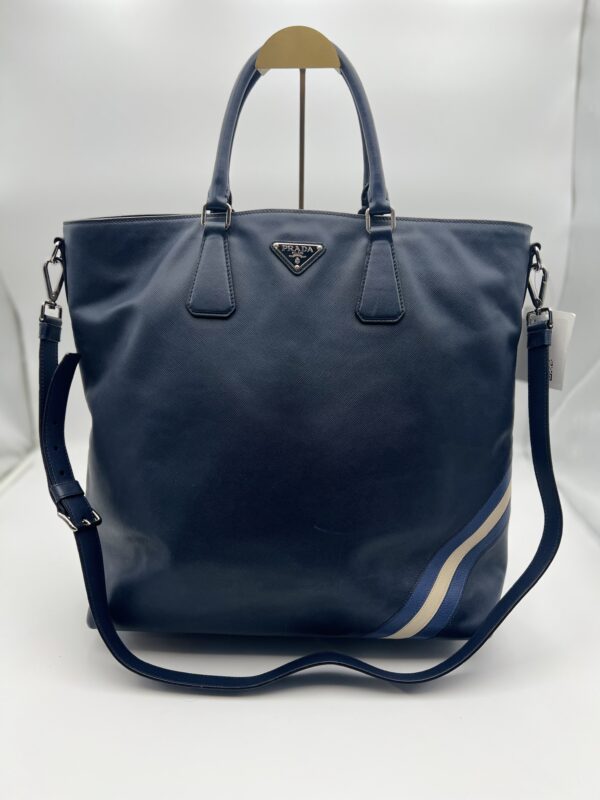 Oversized Prada Navy Handbag